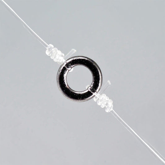 2MM Micro Tippet Rings - Black Nickel