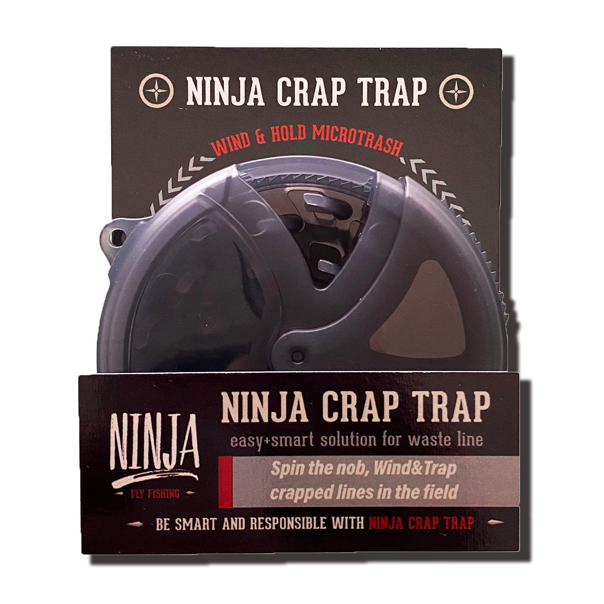 Ninja Crap Trap Tippet/Leader Trash Container